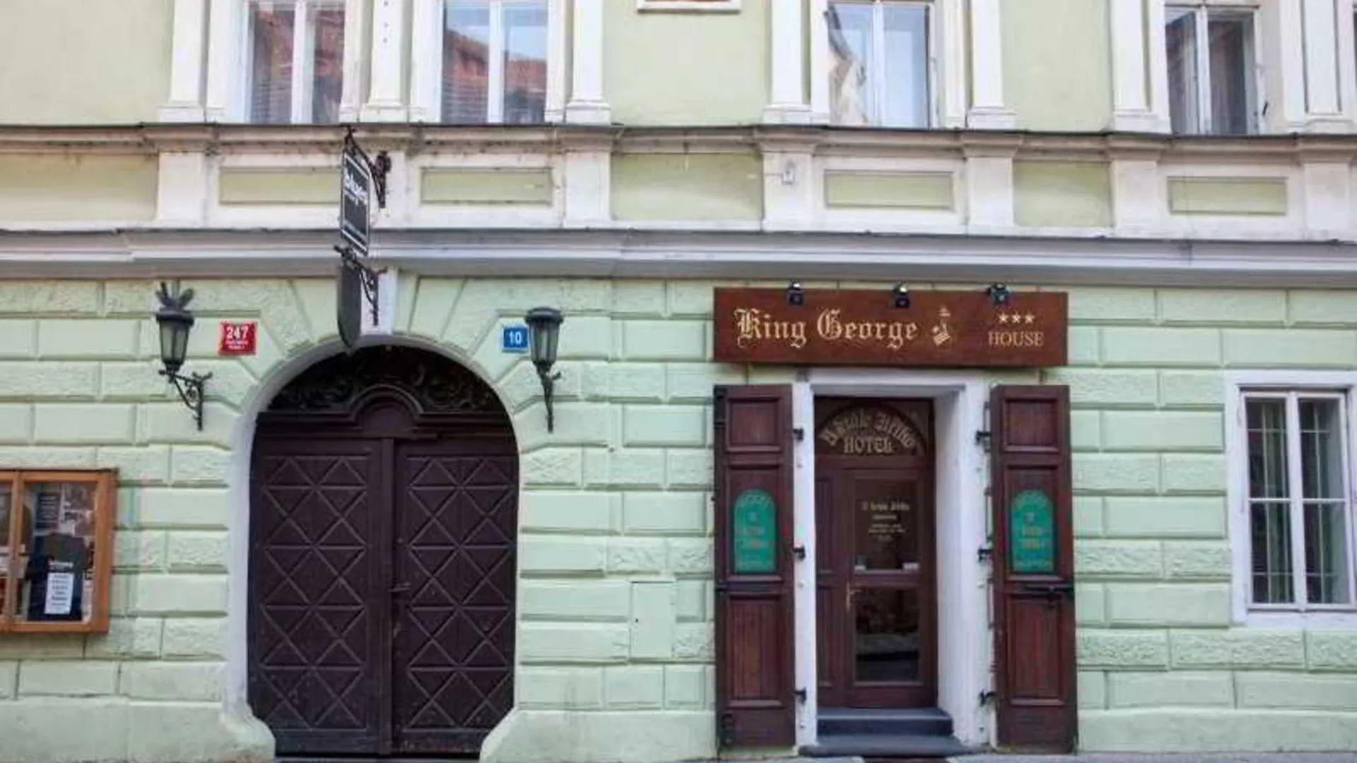 Hotel King George Prag Tjeckien